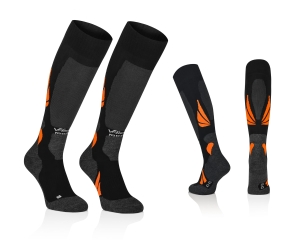 WYPRZEDAŻ - Narciarskie SKI MERINO "M" POMARAŃCZOWE